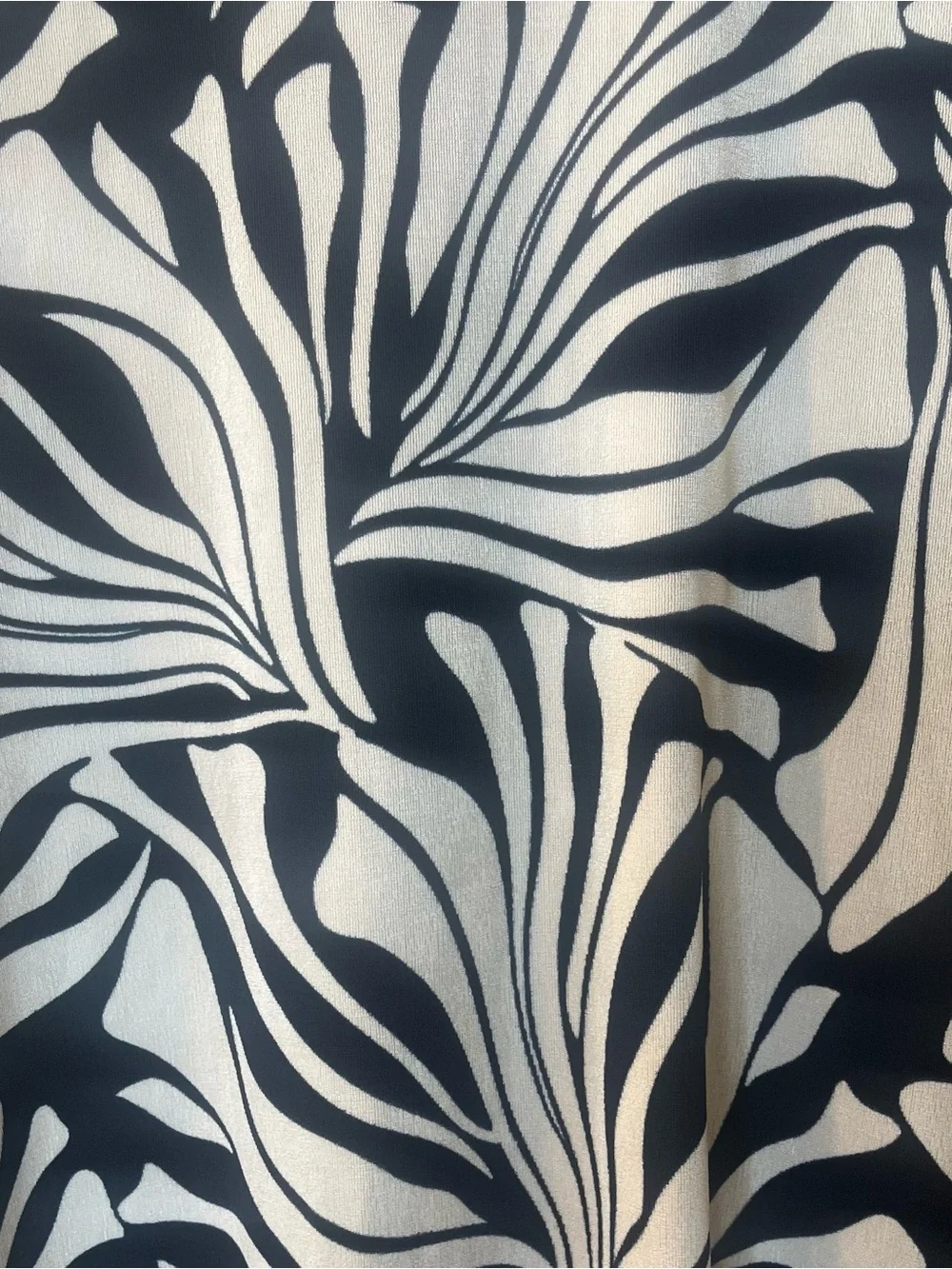 Chico's Zebra-Print Lily Chiffon Open Cardigan Jacket Sz L